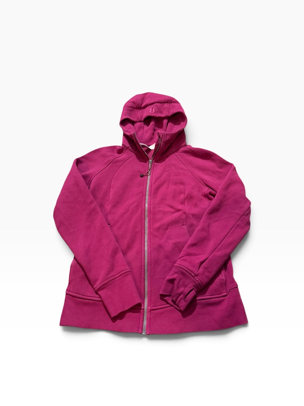 Lululemon Scuba Full-Zip Hoodie size 10 Deep Luxe